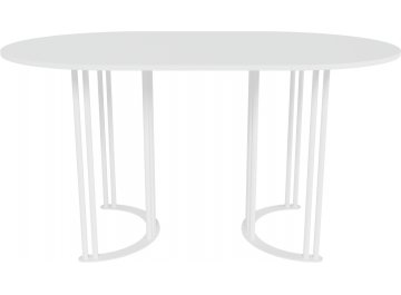 Обеденный стол Violur 80x75x140 белый