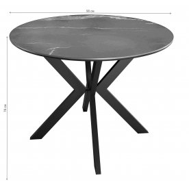 Керамический стол DikLine RN90 d900