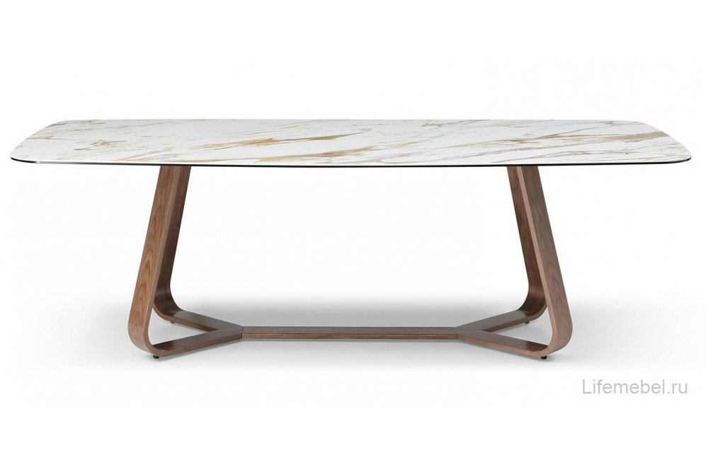 Керамический стол DT2336 белая керамика