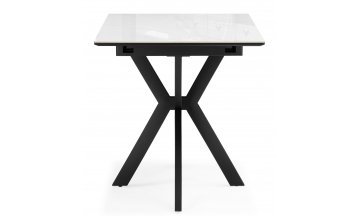 Керамический стол Гардинг 100(130)x70 серый (yb9020022bg) / черный