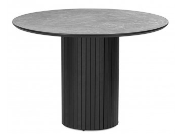 Керамический стол Гравент dolmen cris sahara / черный