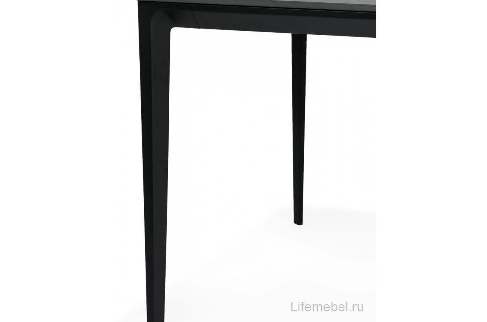 Керамический стол Kluger 180х90 черный