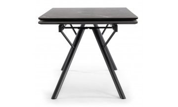 Керамический стол Ворен 180(240)x90 nero markina / черный