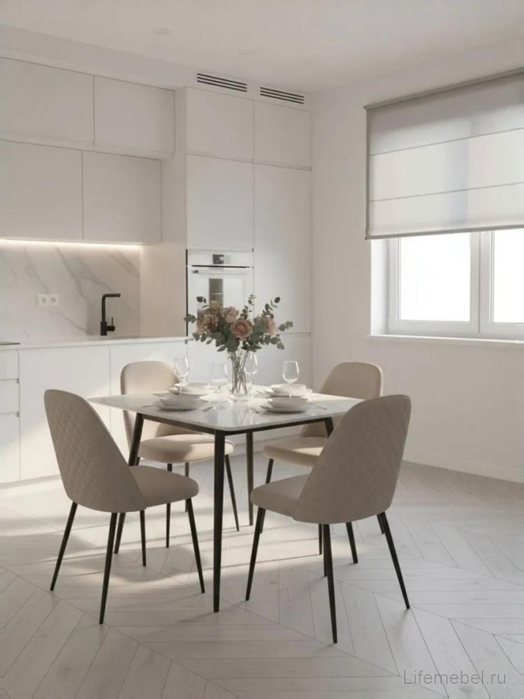 Керамический стол Rion белый