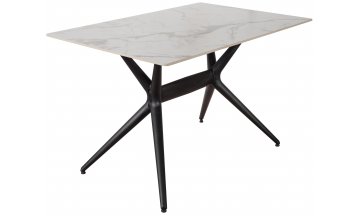 Керамический стол FF Nero Statuario
