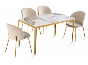 Керамический стол Камео 140х80х75