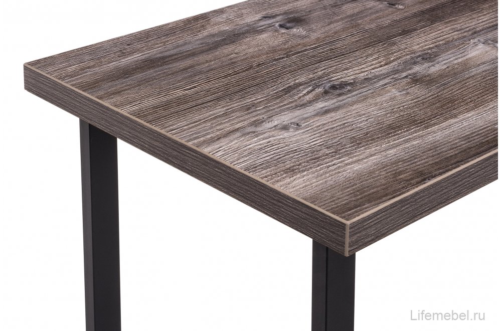 Барный комплект Лофт дуб рошелье / рогожка графит