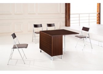 (НЕАКТИВЕН, больше не поставляется) Обеденная группа "стол 2208 венге и 4 стула 3332" (ES) 