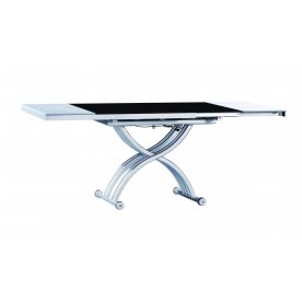 Обеденная группа "стол-трансформер B2109-1, 4 стула C3147 венге"