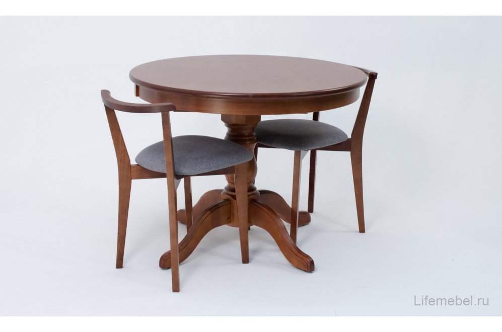 Обеденная группа Брамос К 100 / Франк орех / серый