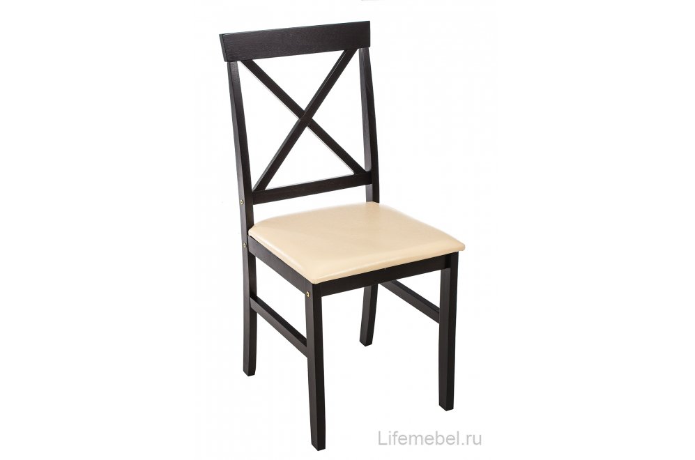 Обеденная группа Chili (стол и 4 стула) cappuccino / cream