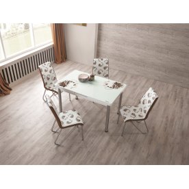 Обеденная группа K28A 2 стула brown