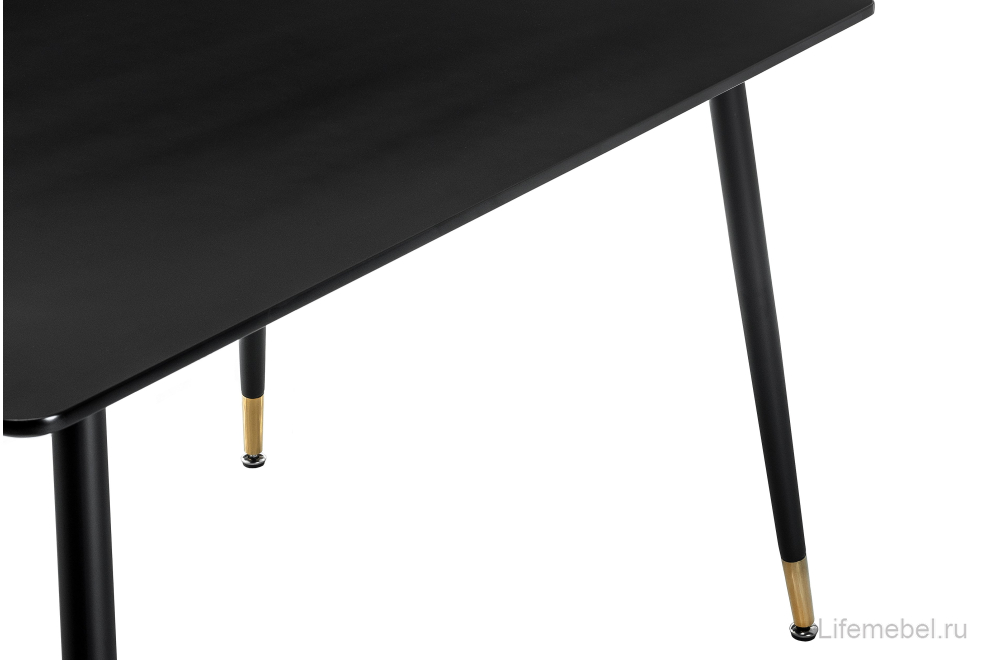 Обеденная группа Миано black / gold