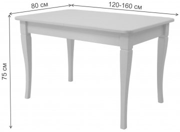 Обеденный стол Моцарт 120 / Ингольф орех