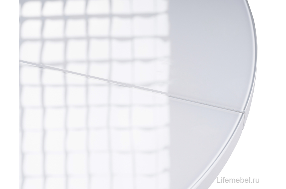 Обеденная группа Нерсу белый / серый / черный глянец