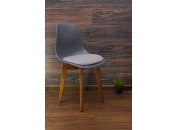 Обеденный стол Сканди М 90 / Сашш орех / серый ГЛ