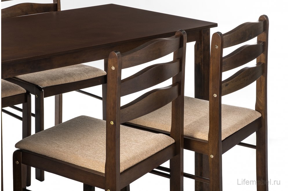 Обеденная группа Starter (стол и 4 стула) oak / beige