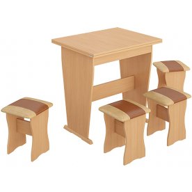 Обеденная группа тип 3 МФ-101.008 бук