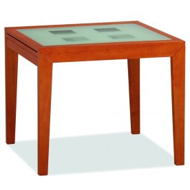 (НЕ АКТИВЕН, нет в прайсе) Стол Benson 90 вишня и 4 стула Betty (ES)