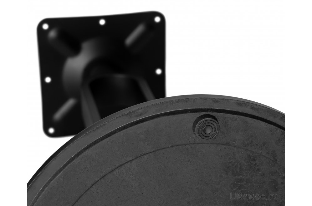 Подстолье обеденное Elan Black 8701-LMS