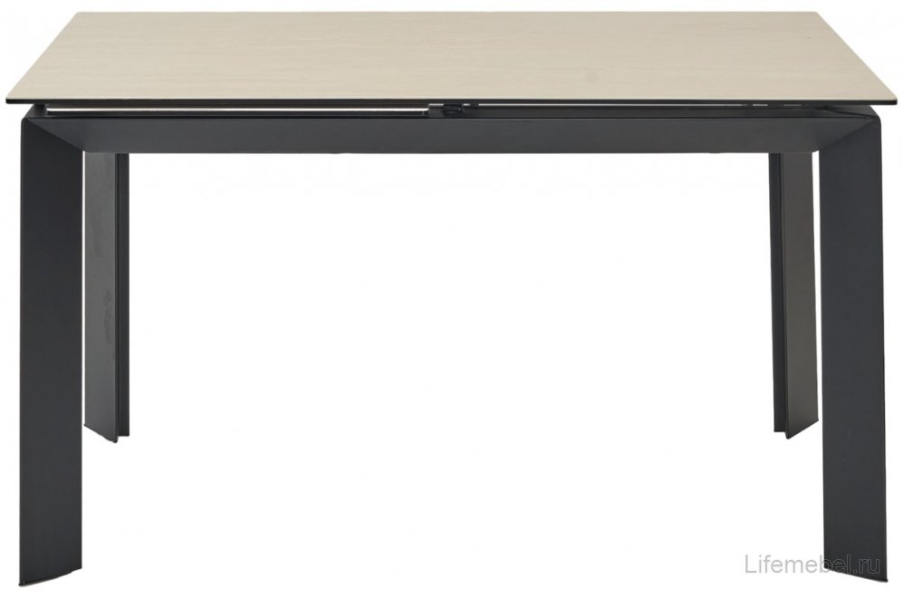 Керамический стол Cremona 140 tl-142 испанская керамика / черный