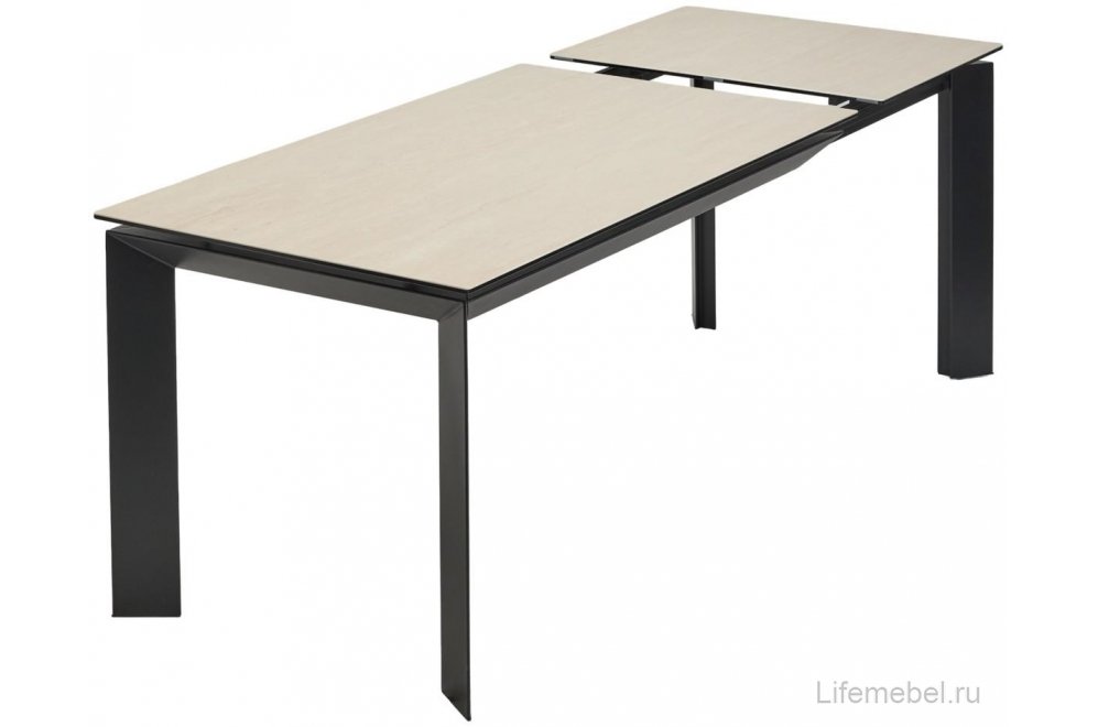 Керамический стол Cremona 140 tl-142 испанская керамика / черный