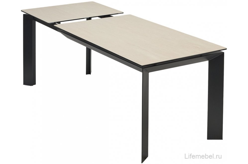 Керамический стол Cremona 180 tl-142 испанская керамика / черный