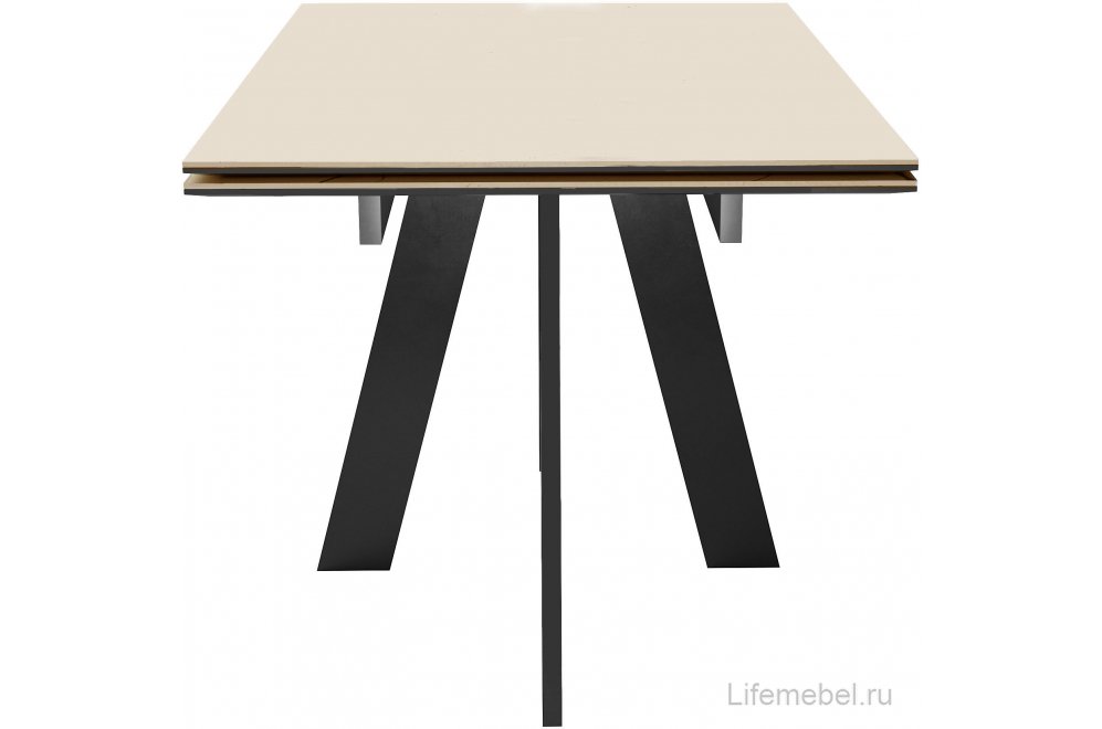 Керамический стол DKM140 раскладной krater perla