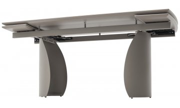 Керамический стол Ольхон белый мрамор