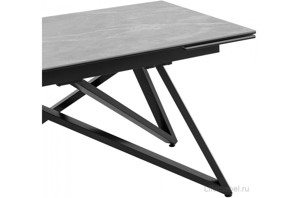 Керамический стол Верона серый