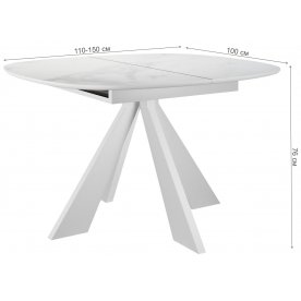 Керамический стол DikLine SKK110