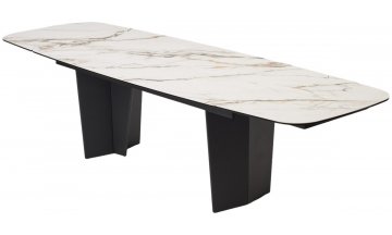 Керамический стол Mikkel 200 TL-188 испанская керамика / черный