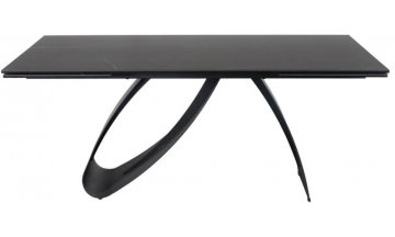 Керамический стол Diuna черный матовый