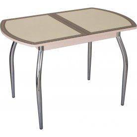 Стол Чинзано ПО молочный дуб / 22 F-1 / ножка 01