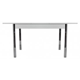 Стол Jennifer хром / экстра белое матовое стекло