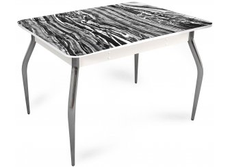 Стеклянный стол Абстракция