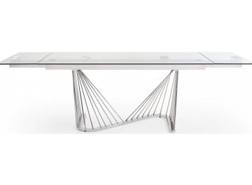 Обеденный стол Camaro 180 см прозрачный