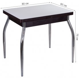 Стеклянный стол Чинзано М-2 ВН ст-БЛ 01