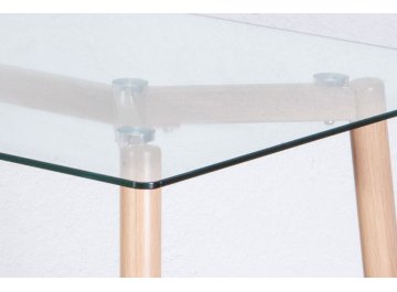 Обеденный стол Gerda прозрачный