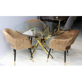 Стеклянный стол Игильда