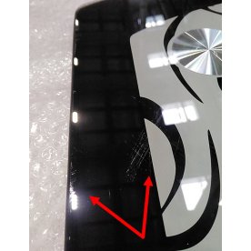 Стеклянный стол Line