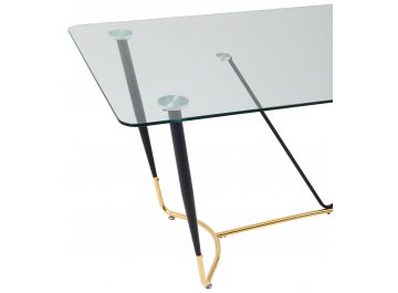 Стеклянный стол Лунамакс