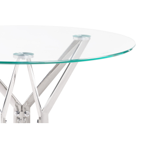 Стеклянный стол Roko 80