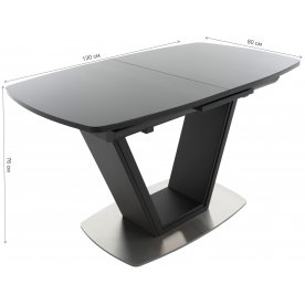 Стеклянный стол Севилья ПМ