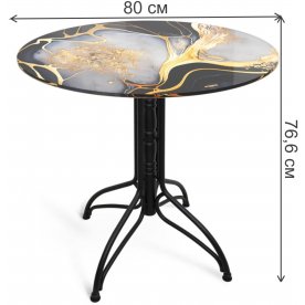 Стеклянный стол Sheffilton SHT-TU25/TT32 80