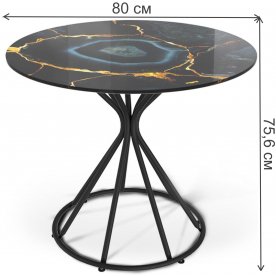Стеклянный стол Sheffilton SHT-TU4-1/TT32 80