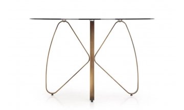 Стеклянный стол Lungo