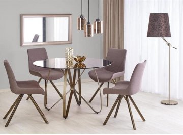 Стеклянный стол Виолет