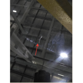 Стеклянный стол Tulip 90 black