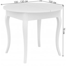 Стеклянный стол DikLine MR100